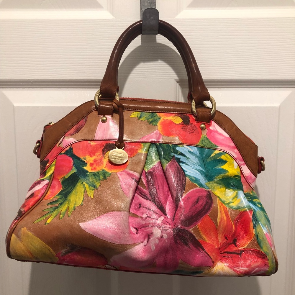 Rare Preloved Brahmin Louise Rose in Tropical!